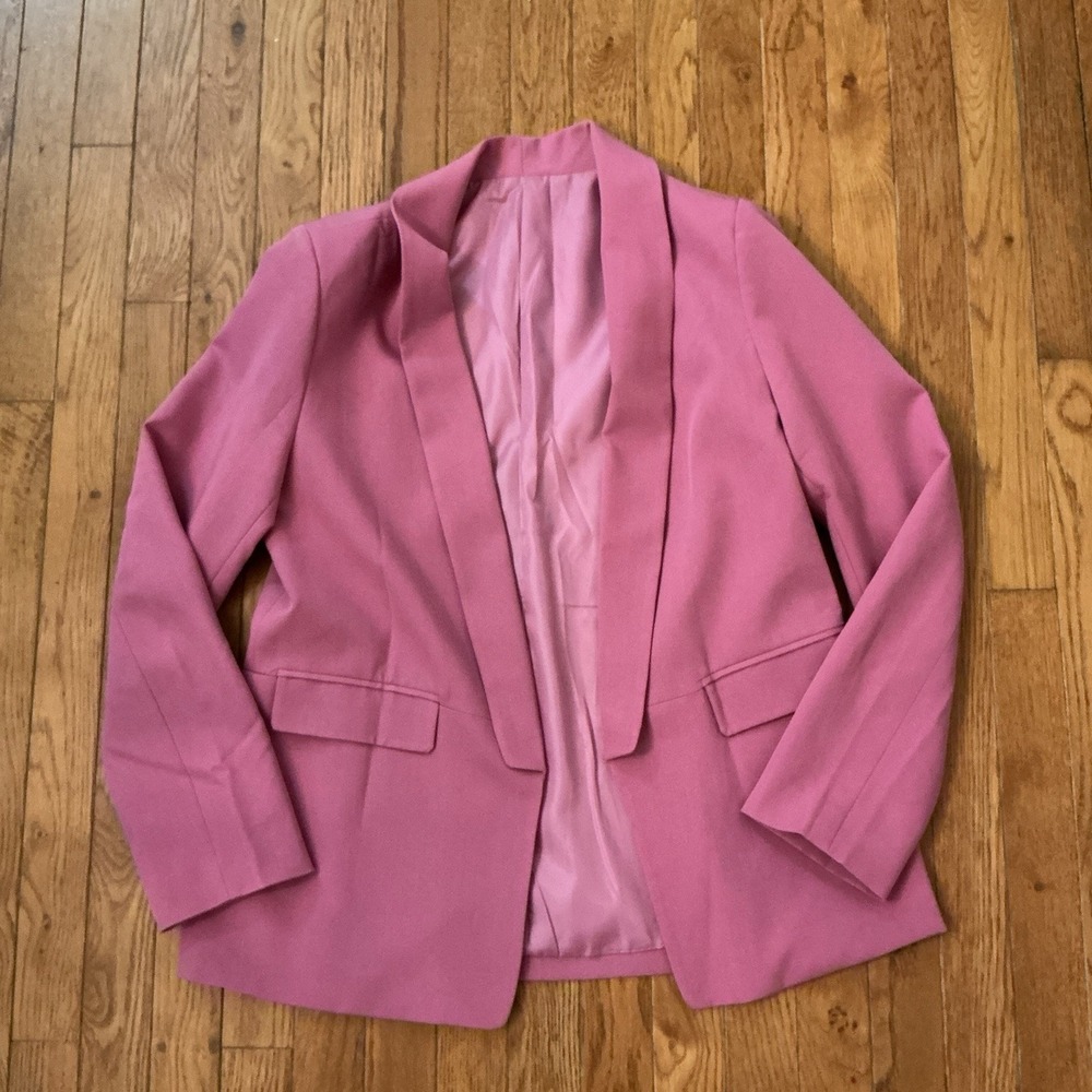 Women's Pink Blazer Size Medium